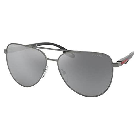 Sunglasses Prada Linea Rossa PS 52 WS DG107G Gunmetal